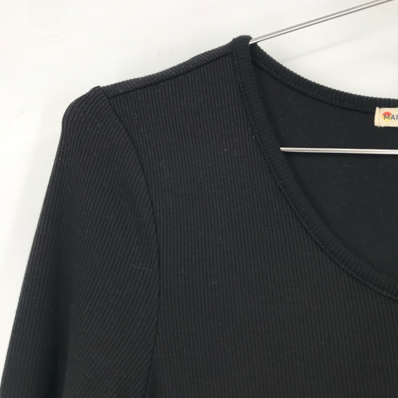 Marine Layer Black Midi Dress - Picture 2 of 7